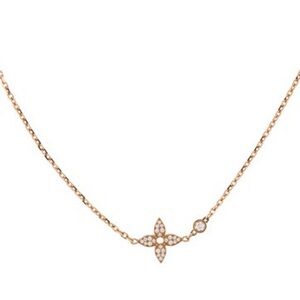 Louis Vuitton 18K Diamond Idylle Blossom Pendant Necklace